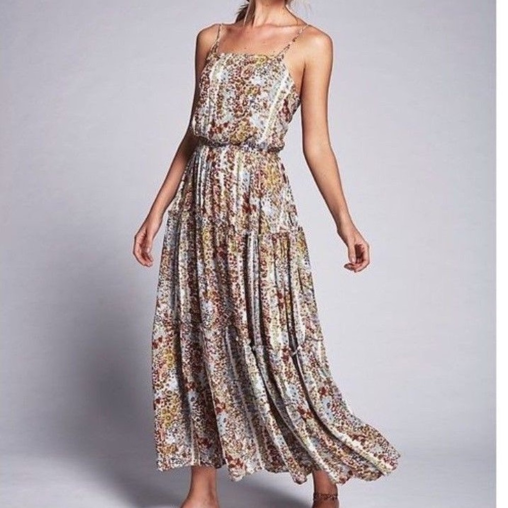 Free People Valerie Maxi in Spring Garden